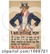 Uncle Sam - I Am Telling You To Enlist