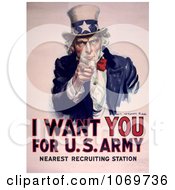 Poster, Art Print Of I Want You For US Army - Uncle Sam