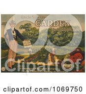 Poster, Art Print Of Uncle Sam Says - Garden To Cut Food Costs
