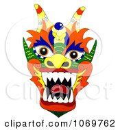 Poster, Art Print Of Colorful Chinese Dragon