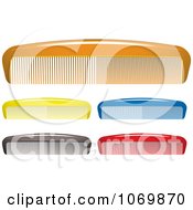 3d Colorful Combs