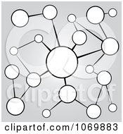Clipart Blank Dialog Networking Bubbles Royalty Free Vector Illustration by Arena Creative