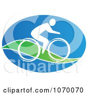 Poster, Art Print Of Cyclist Icon 6