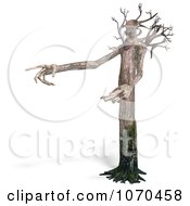 Clipart 3d Ent Tree Pointing 1 Royalty Free CGI Illustration by Ralf61