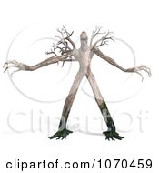 Clipart 3d Ent Tree Blocking 2 Royalty Free CGI Illustration by Ralf61