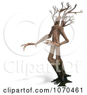 Clipart 3d Ent Tree Walking 2 Royalty Free CGI Illustration by Ralf61