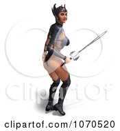Clipart 3d Sexy Warrior Princess 5 Royalty Free CGI Illustration by Ralf61