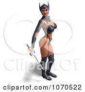 Clipart 3d Sexy Warrior Princess 9 Royalty Free CGI Illustration