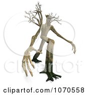 Clipart 3d Ent Tree Walking 4 Royalty Free CGI Illustration by Ralf61