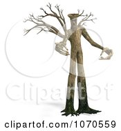 Clipart 3d Ent Tree Pointing 2 Royalty Free CGI Illustration by Ralf61