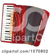 Poster, Art Print Of Red Accordion