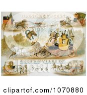 Poster, Art Print Of Horse Drawn Carriages