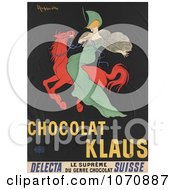 Poster, Art Print Of Chocolat Klaus - Woman On A Red Horse