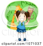 Poster, Art Print Of Girl Telling A Zoo Story
