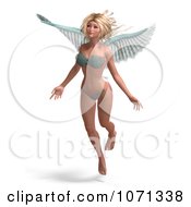 Clipart 3d Angel Or Fairy Flying In A Bikini Royalty Free CGI Illustration