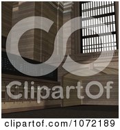 Clipart 3d Interior Of Grand Central Terminal 3 Royalty Free CGI Illustration