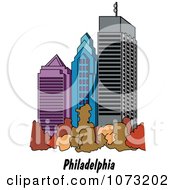 Skyscrapers In The City Of Philadelphia Pennsylvania