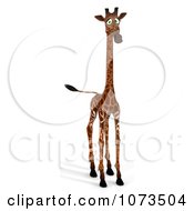 Clipart 3d African Giraffe 1 Royalty Free CGI Illustration by Ralf61