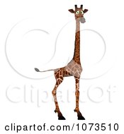Clipart 3d African Giraffe 4 Royalty Free CGI Illustration by Ralf61