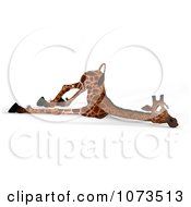Clipart 3d Clumsy African Giraffe 4 Royalty Free CGI Illustration by Ralf61