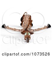 Clipart 3d Collapsed African Giraffe Royalty Free CGI Illustration by Ralf61