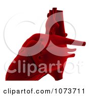 Clipart 3d Male Human Organs 4 Royalty Free CGI Illustration