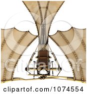 Clipart 3d Ornithopter Da Vinci Flier 5 Royalty Free CGI Illustration by Leo Blanchette