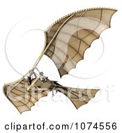 Poster, Art Print Of 3d Ornithopter Da Vinci Flier 7
