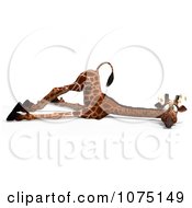Clipart 3d Clumsy Giraffe Seeing Stars 1 Royalty Free CGI Illustration by Ralf61 #COLLC1075149-0172