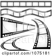 Poster, Art Print Of Film Strip Borders And Design Elements