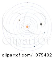 Clipart 3d Solar System 1 Royalty Free CGI Illustration