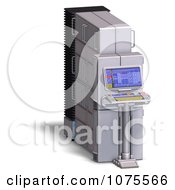 Clipart 3d Server Racks 21 Royalty Free CGI Illustration