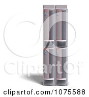 Clipart 3d Server Racks 13 Royalty Free CGI Illustration