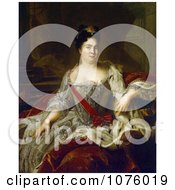 Poster, Art Print Of Queen Catherine I Of Russia Painted By Jean-Marc Nattier C 1717