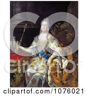 Poster, Art Print Of Queen Catherine Ii Of Russia With A Wand Catherine The Great