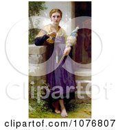 Poster, Art Print Of The Spinner By William-Adolphe Bouguereau