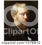 Self Portrait Presented To M Sage By William Adolphe Bouguereau Royalty Free Historical Clip Art by JVPD