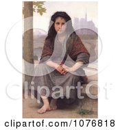 Poster, Art Print Of Girl With A Violin The Bohemian By William-Adolphe Bouguereau