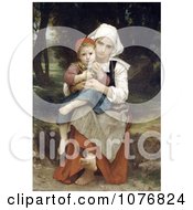 Poster, Art Print Of Breton Brother And Sister By William-Adolphe Bouguereau