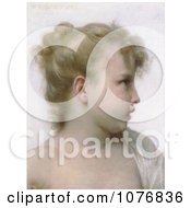 Poster, Art Print Of Profile Of A Little Blond Girl By William-Adolphe Bouguereau