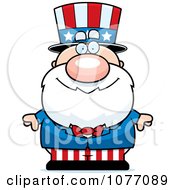 Clipart Happy Uncle Sam Royalty Free Vector Illustration