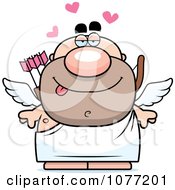 Clipart Valentines Day Cupid Royalty Free Vector Illustration