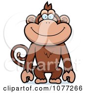 Poster, Art Print Of Happy Monkey