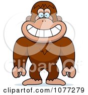 Smiling Bigfoot Sasquatch