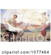 Poster, Art Print Of Painting Of A Winding The Skein By Frederic Lord Leighton