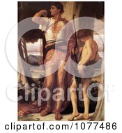 Poster, Art Print Of Painting Of JonathanS Token To David By Frederic Lord Leighton