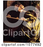 Painting Of The PainterS Honeymoon By Frederic Lord Leighton Royalty Free Historical Clip Art