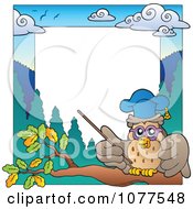 Poster, Art Print Of Professor Owl School Frame 1