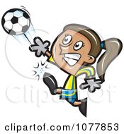 Girl Soccer Player 2