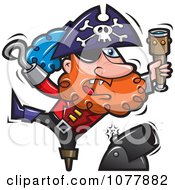 Pirate Shooting Off A Cannon